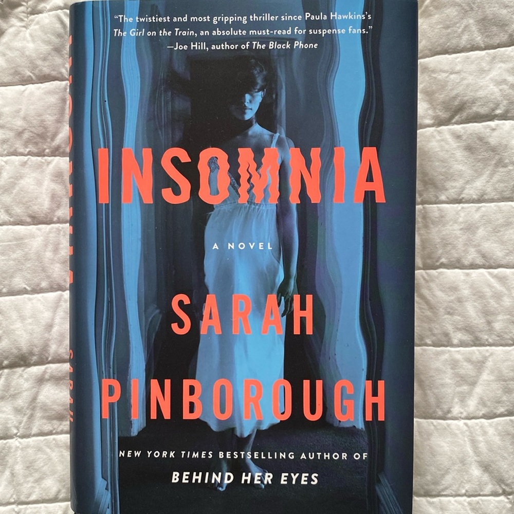 NWT Insomnia a novel by Sarah Pinborough